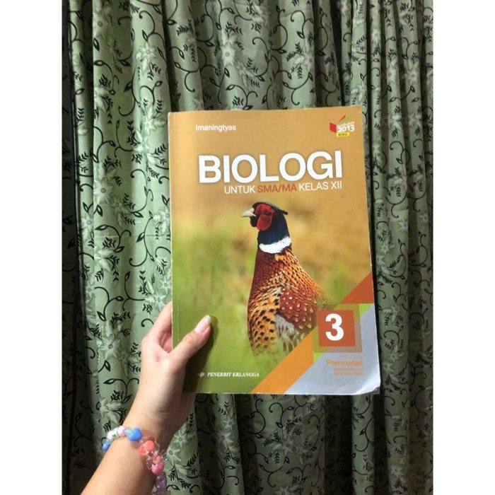 Kunci jawaban buku biologi erlangga kelas 12 kurikulum 2013 revisi