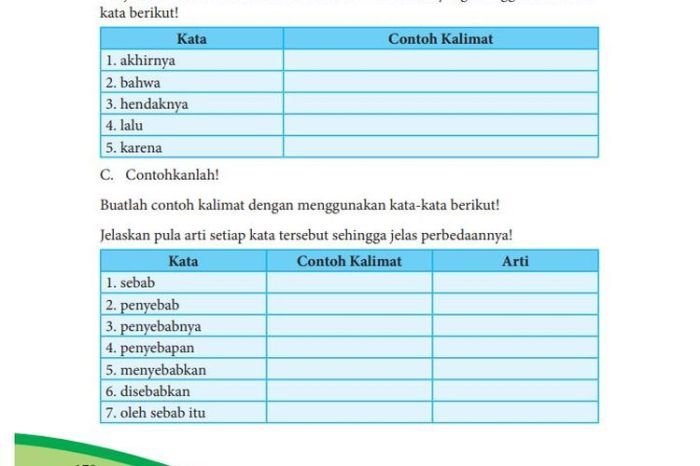 Kunci jawaban bahasa indonesia kelas 8 halaman 178