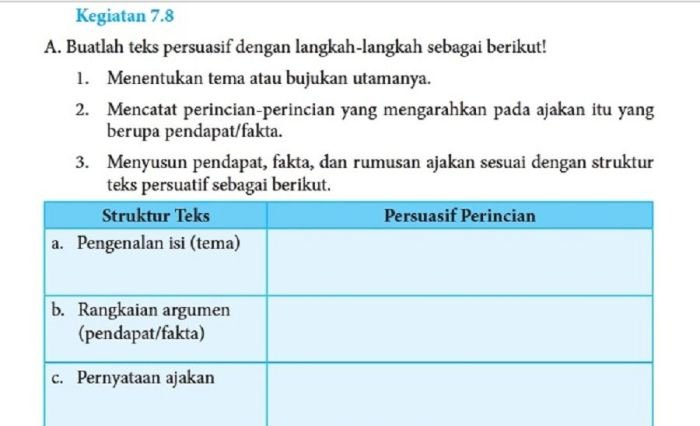 Kunci jawaban bahasa indonesia kelas 8