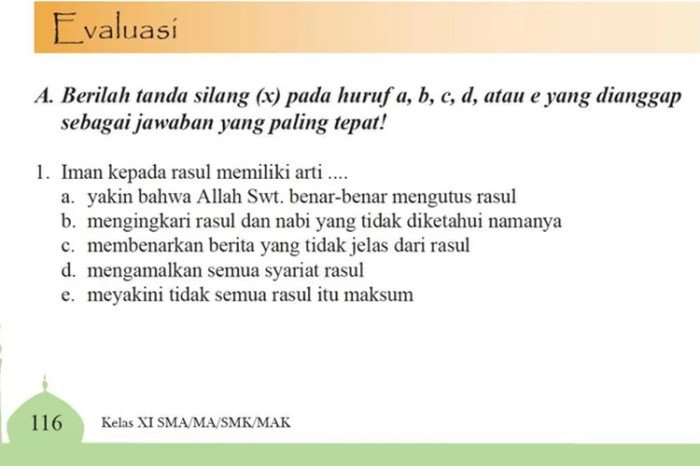 Kunci jawaban pai kelas 10 halaman 117