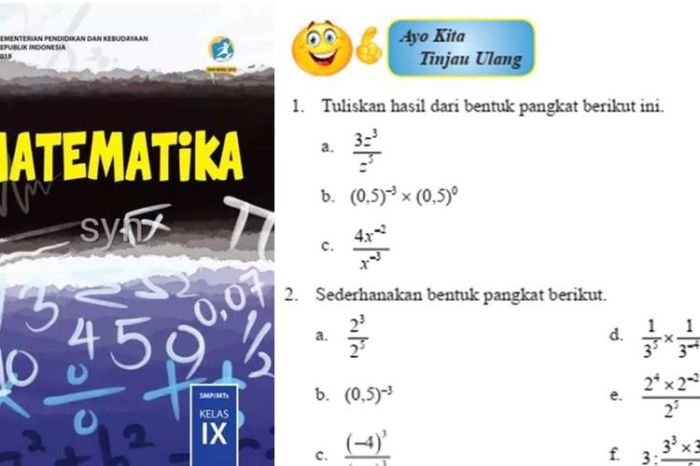 Kunci jawaban matematika kelas 9 hal 46