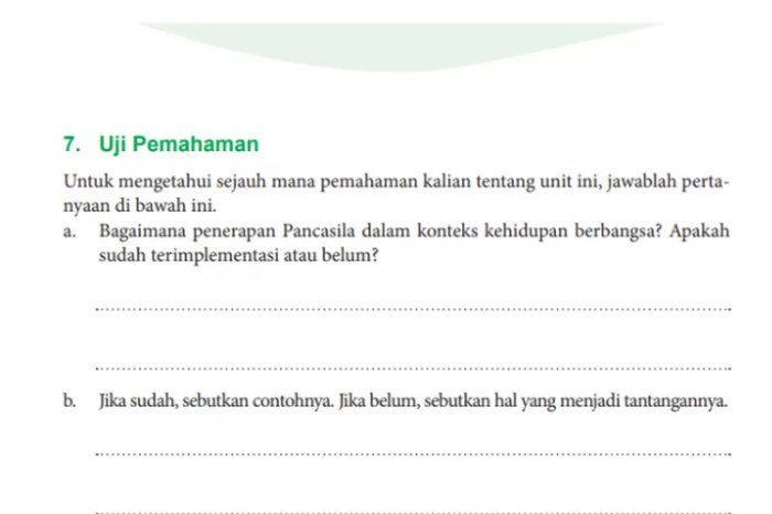 Kunci jawaban pjok kelas 10 kurikulum merdeka