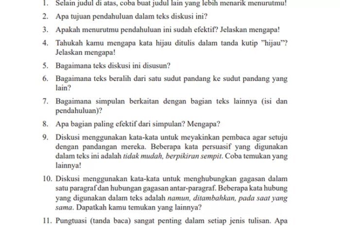 Kunci jawaban bahasa indonesia hal 126 kelas 9