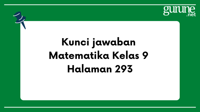 Kunci jawaban matematika kelas 9 halaman 303