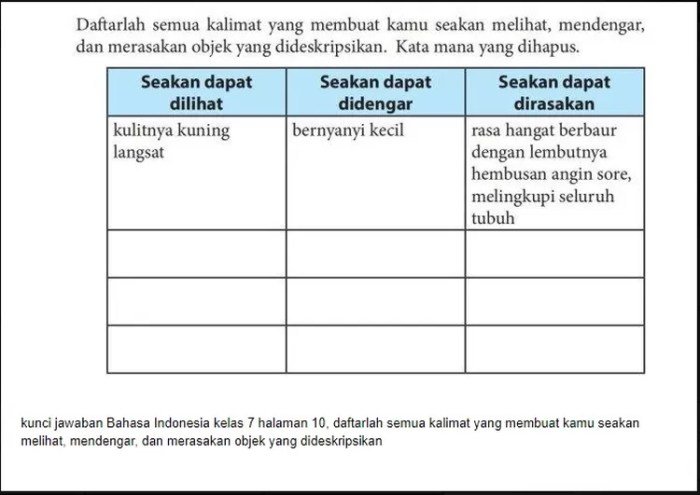 Kunci jawaban bahasa indonesia