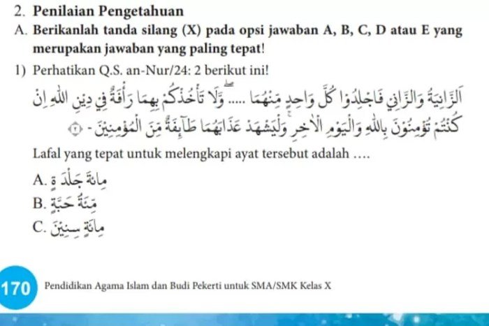 Kunci jawaban pai kelas 10 halaman 24