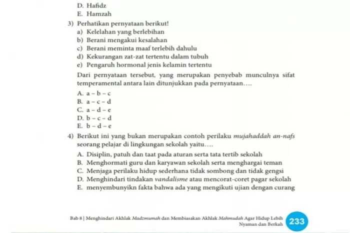 Kunci jawaban pai kelas 10 halaman 232
