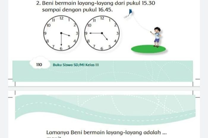 Kunci jawaban tema 3 kelas 6 halaman 111
