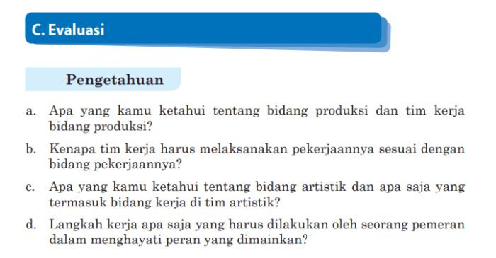 Kunci jawaban seni budaya kelas 9 halaman 189