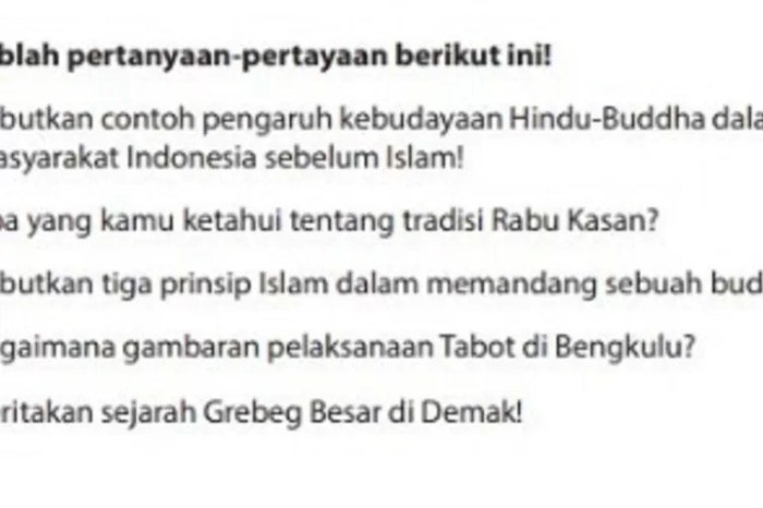 Kunci jawaban agama islam kelas 9 halaman 22