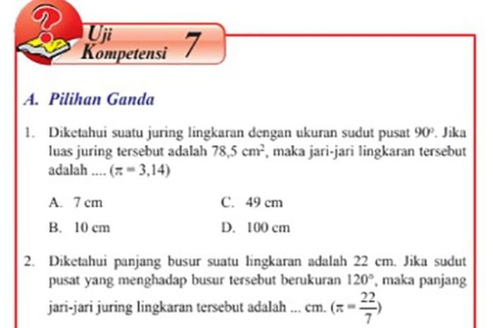 Kunci jawaban matematika kelas 8 semester 2 halaman 11