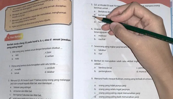 Kunci jawaban pai kelas 9 halaman 198