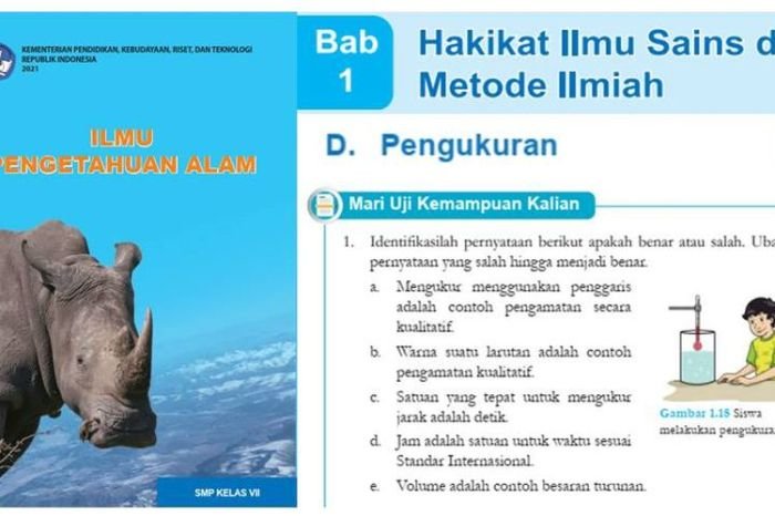 Kunci jawaban ipa kelas 7 halaman 21