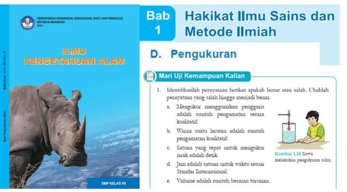Kunci jawaban ipa kelas 7 halaman 33
