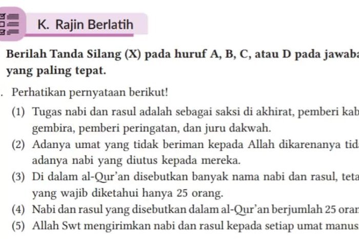 Kunci jawaban pai kelas 8 halaman 158 162 kurikulum merdeka