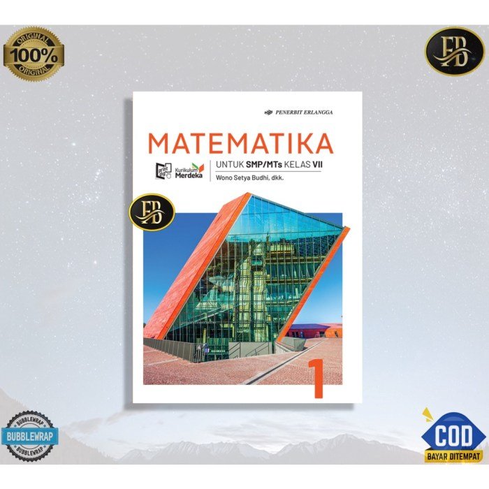 Kunci jawaban matematika kelas 7 kurikulum merdeka