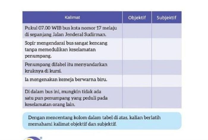 Kunci jawaban bahasa indonesia kelas 8 halaman 7