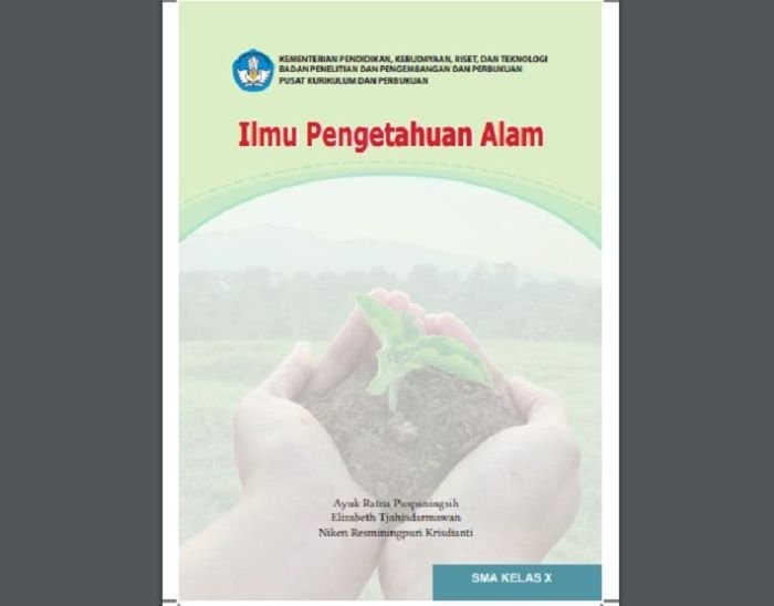 Kunci jawaban buku biologi kelas 10 kurikulum merdeka