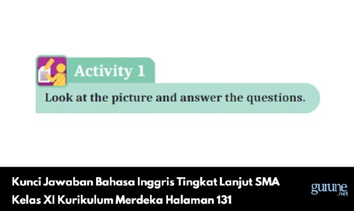 Kunci jawaban bahasa inggris tingkat lanjut kelas 11 kurikulum merdeka