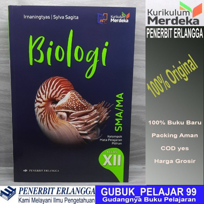 Kunci jawaban buku biologi erlangga kelas 12 kurikulum 2013 revisi