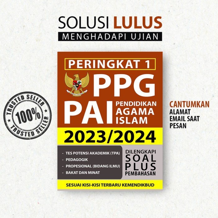 Soal up ppg pai 2023 dan kunci jawaban