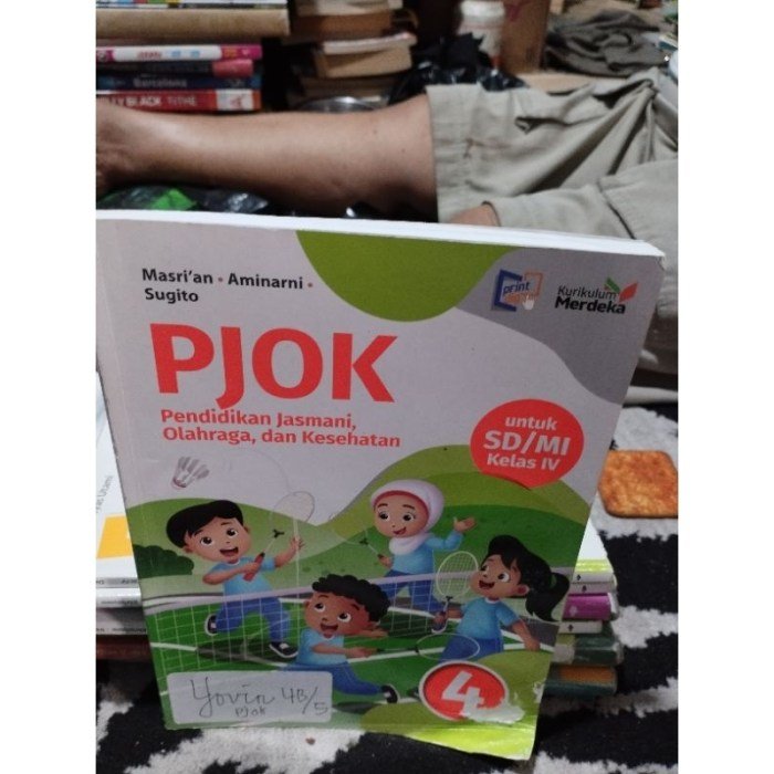 Kunci jawaban pjok kelas 4 kurikulum merdeka