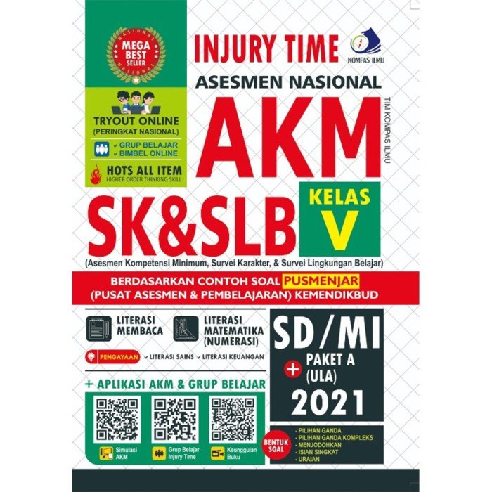 Soal dan kunci jawaban akm literasi kelas 5 sd terbaru