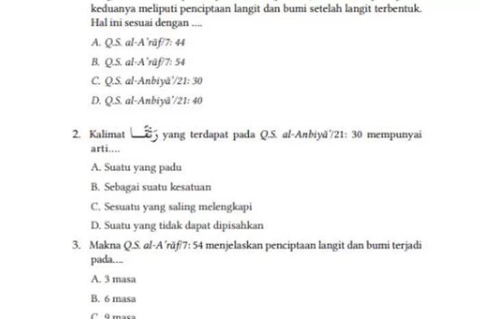 Kunci jawaban pai kelas 7 halaman 148 kurikulum merdeka