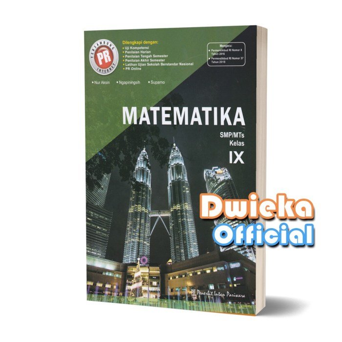 Kunci jawaban buku pr intan pariwara kelas 9 kurikulum 2013