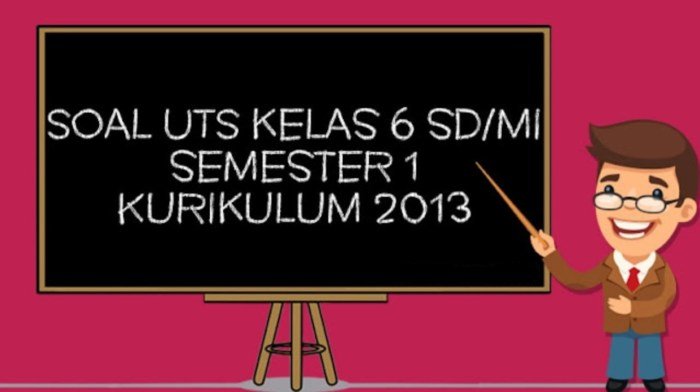 Soal pts kelas 6 semester 1 dan kunci jawaban 2023