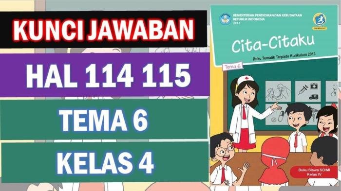 Kunci jawaban tema 4 kelas 6 halaman 100