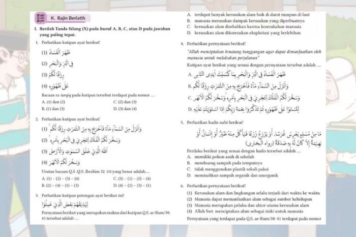 Kunci jawaban agama islam kelas 8 halaman 23 kurikulum merdeka