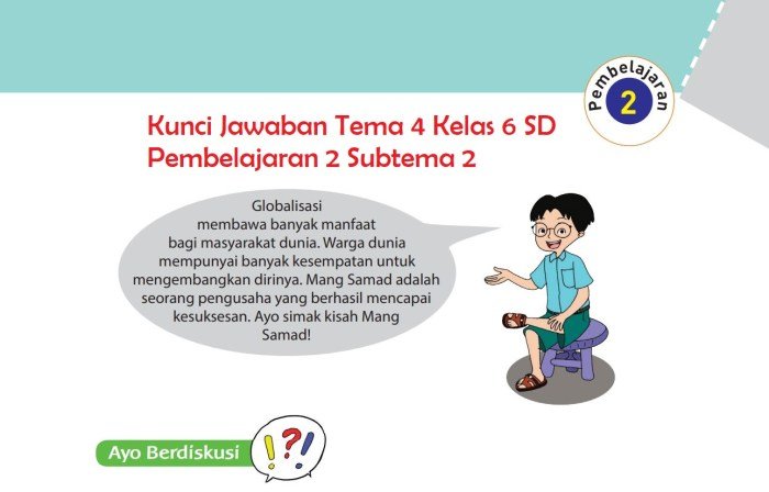 Kunci jawaban tema 4 kelas 6 halaman 30