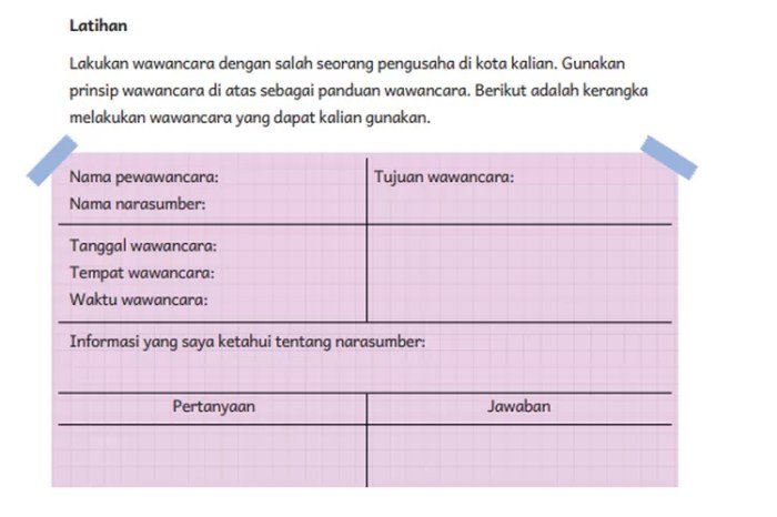Kunci jawaban bahasa indonesia kelas 5