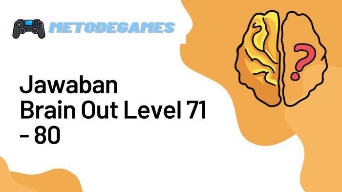 Kunci jawaban brain out level 81