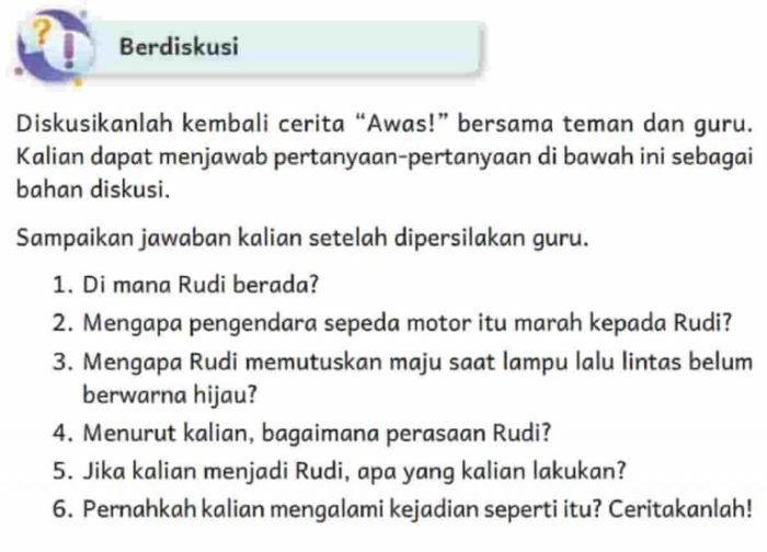 Kunci jawaban bahasa indonesia kelas 4 halaman 15