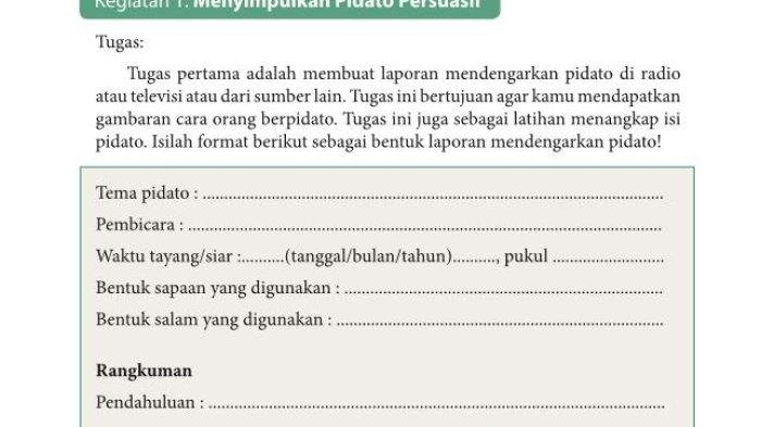 Kunci jawaban lks bahasa indonesia kelas 9 semester 1