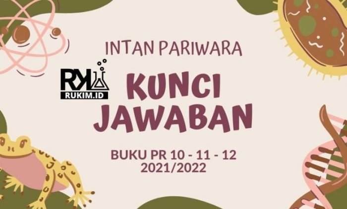 Kunci jawaban kimia kelas 12 intan pariwara