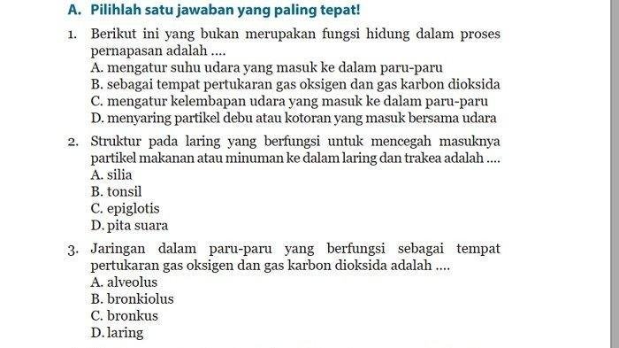 Kunci jawaban ipa kelas 8 halaman 99