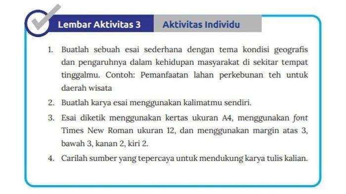 Kunci jawaban bahasa indonesia kelas 8 halaman 147 kurikulum merdeka