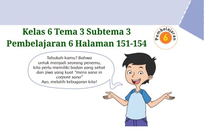 Kunci jawaban tema 6 kelas 3 halaman 84