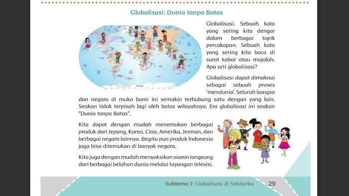 Soal tema 4 kelas 6 dan kunci jawaban