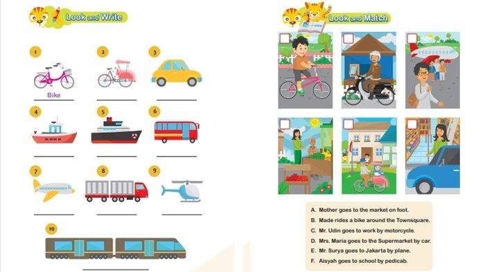 Kunci jawaban lks bahasa inggris kelas 4 semester 1