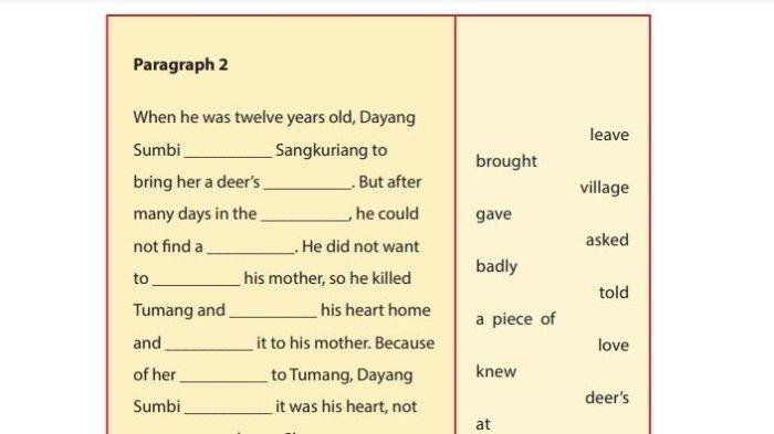 Kunci jawaban bahasa inggris kelas 9 halaman 136