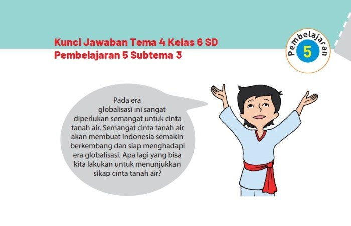 Kunci jawaban tema 4 kelas 6 halaman 126