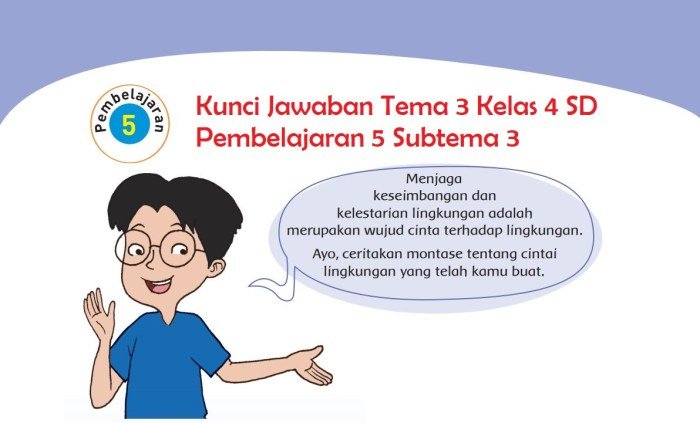 Kunci jawaban tema 4 kelas 3 halaman 12