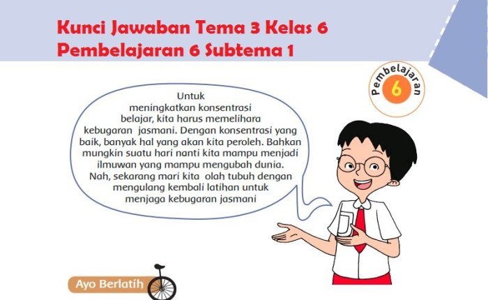 Kunci jawaban tema 6 kelas 6 halaman 56