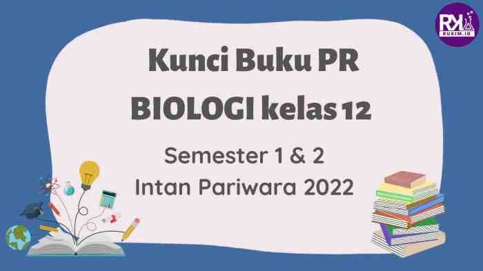 Kunci jawaban biologi kelas 11 semester 2 intan pariwara