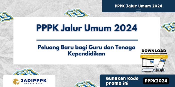 Soal mooc pppk 2024 dan kunci jawaban