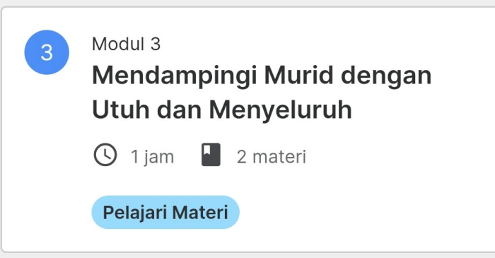 Kunci jawaban post test kurikulum merdeka modul 2